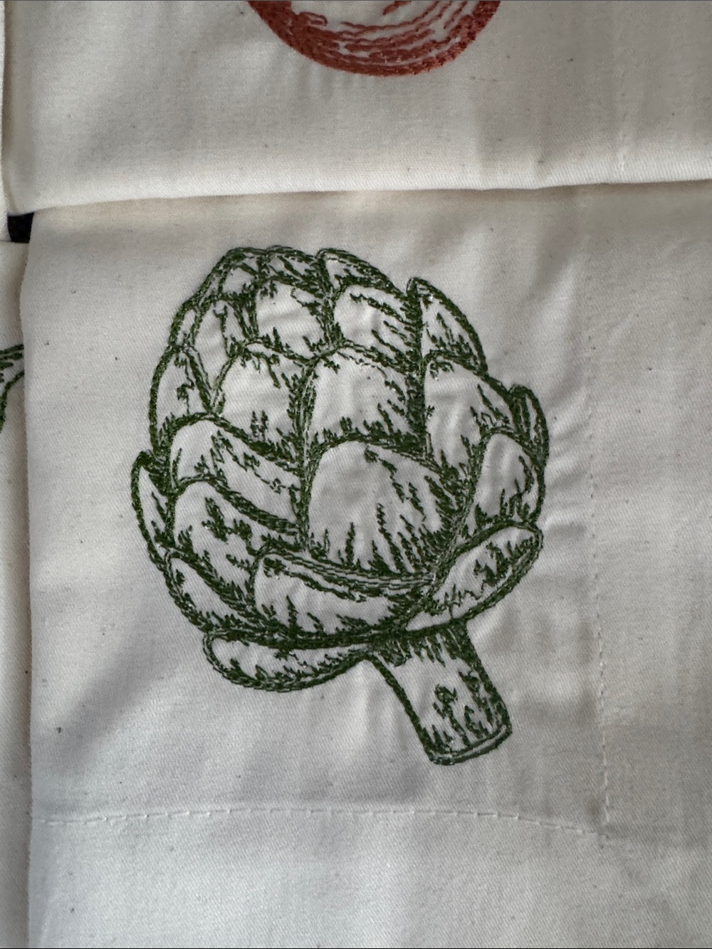 Trader Joe’s Embroidered 100% Cotton Napkins NWT - Picture 6 of 9